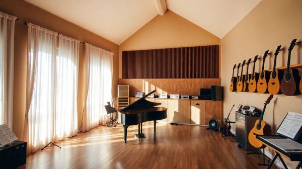 Découvrez un studio musical inspirant à proximité de Nanterre