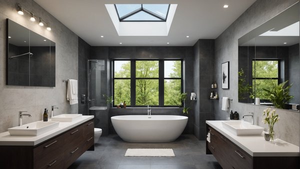 Verrière salle bain : l'élément moderne qui sublime votre espace