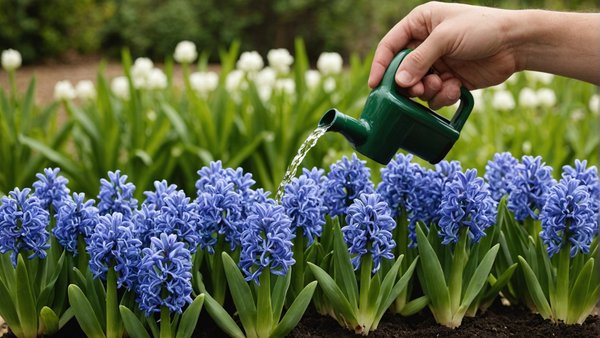 Les clés d'un arrosage réussi pour vos jacinthes