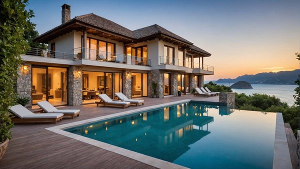 Passer des vacances de luxe : villas et chalets d'exception